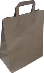Load image into Gallery viewer, Taped Handle Brown Paper Carriers - Gardnersbags
