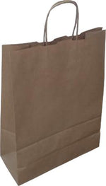 Load image into Gallery viewer, Twisted Handle Brown Paper Carriers - Gardnersbags
